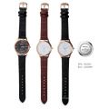 W2251 high-end luxury sapphire glass men's wristwatches with genuine leather strap